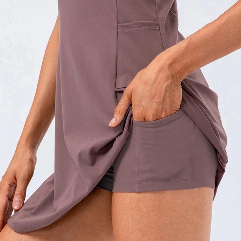 Aloura Athleisure Tennis Dress - Image 3