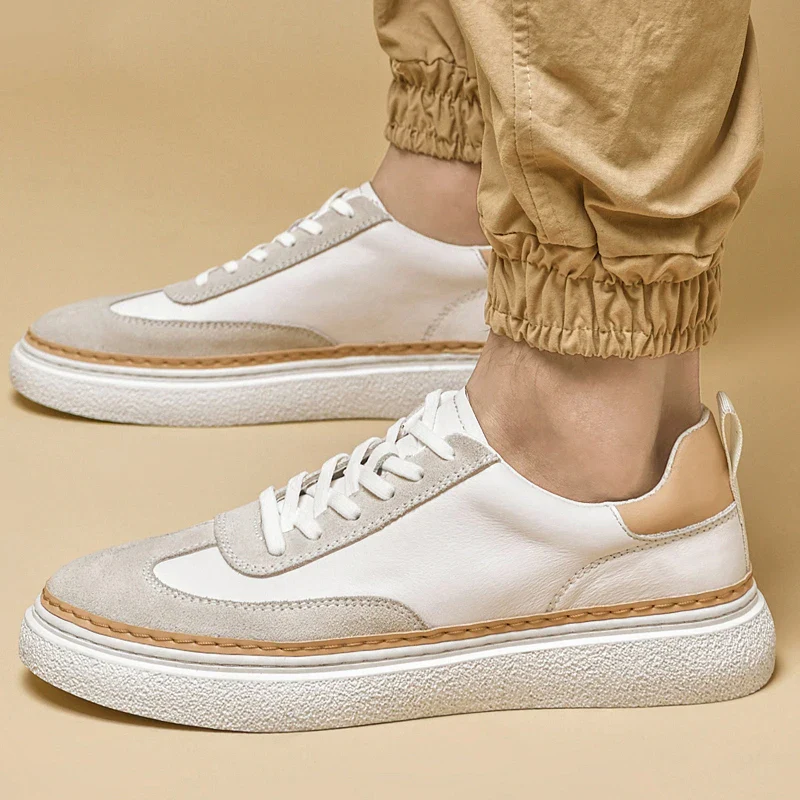 Andrea Leather Sneakers - Image 3