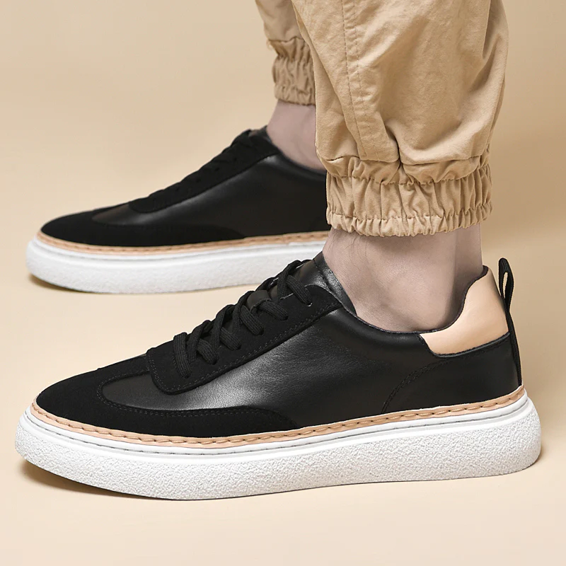 Andrea Leather Sneakers - Image 4