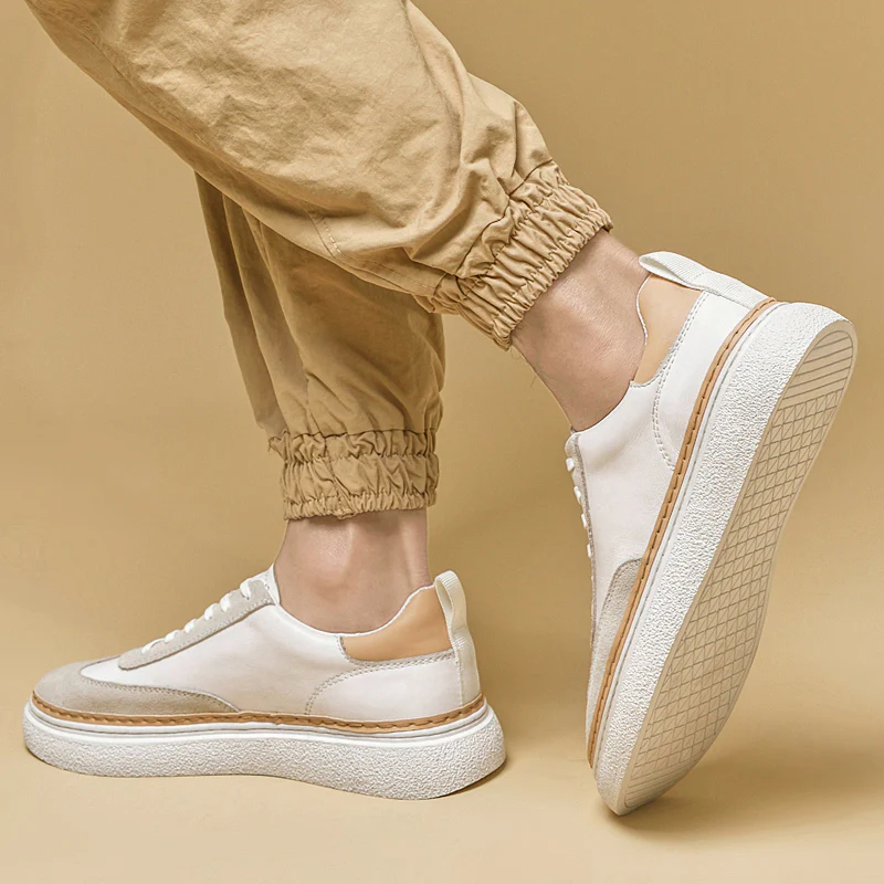 Andrea Leather Sneakers - Image 5