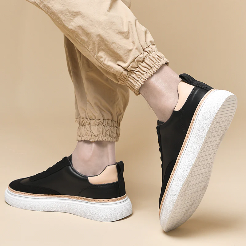 Andrea Leather Sneakers - Image 6