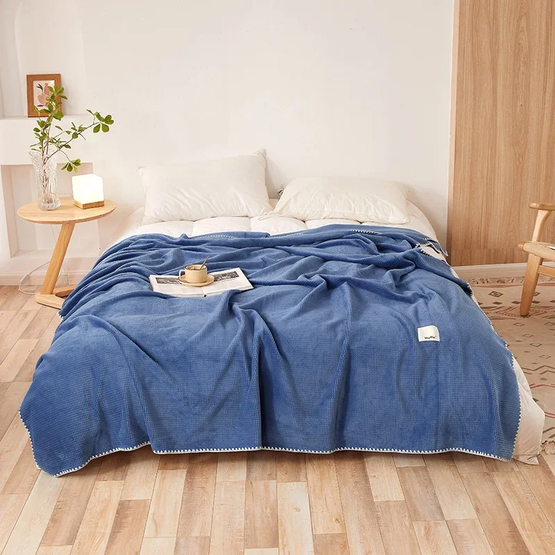 Arden Waffle Knit Blanket - Image 6