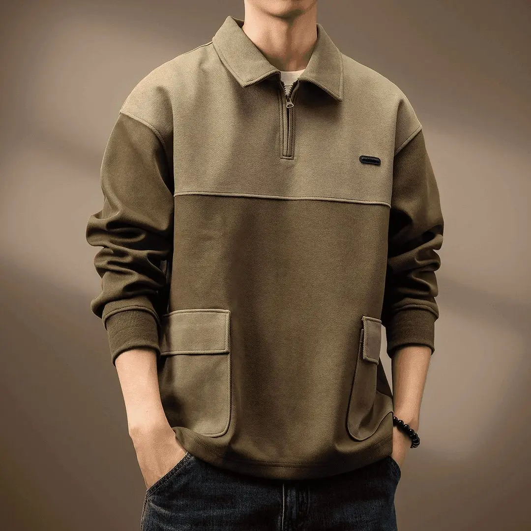 Arlo Prime Long-Sleeve Polo Shirt - Image 3