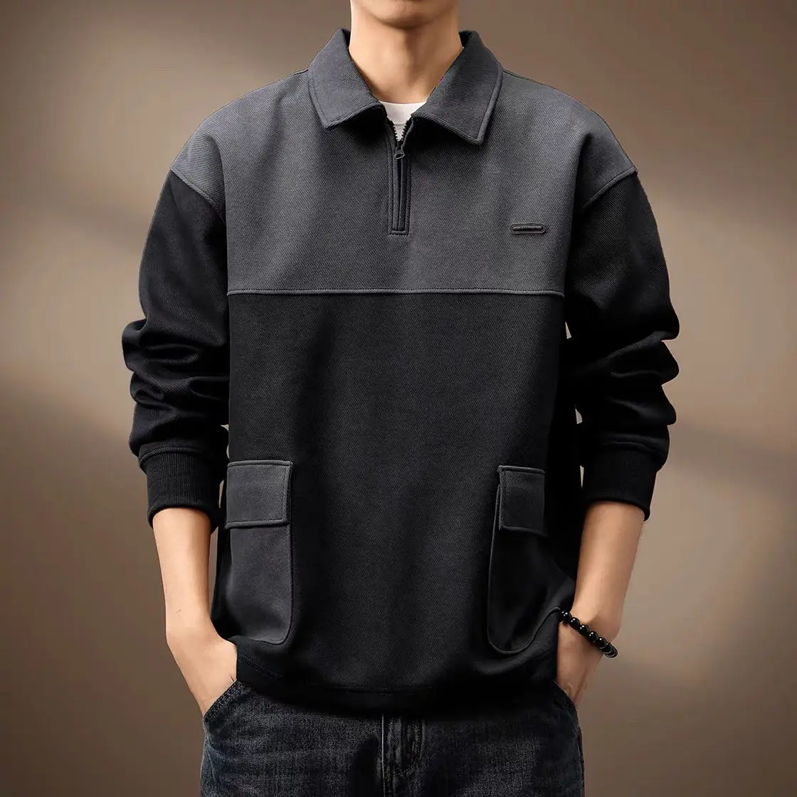 Arlo Prime Long-Sleeve Polo Shirt - Image 5