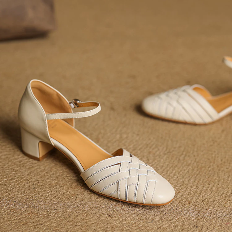 Avora Genuine Leather Heels - Image 4