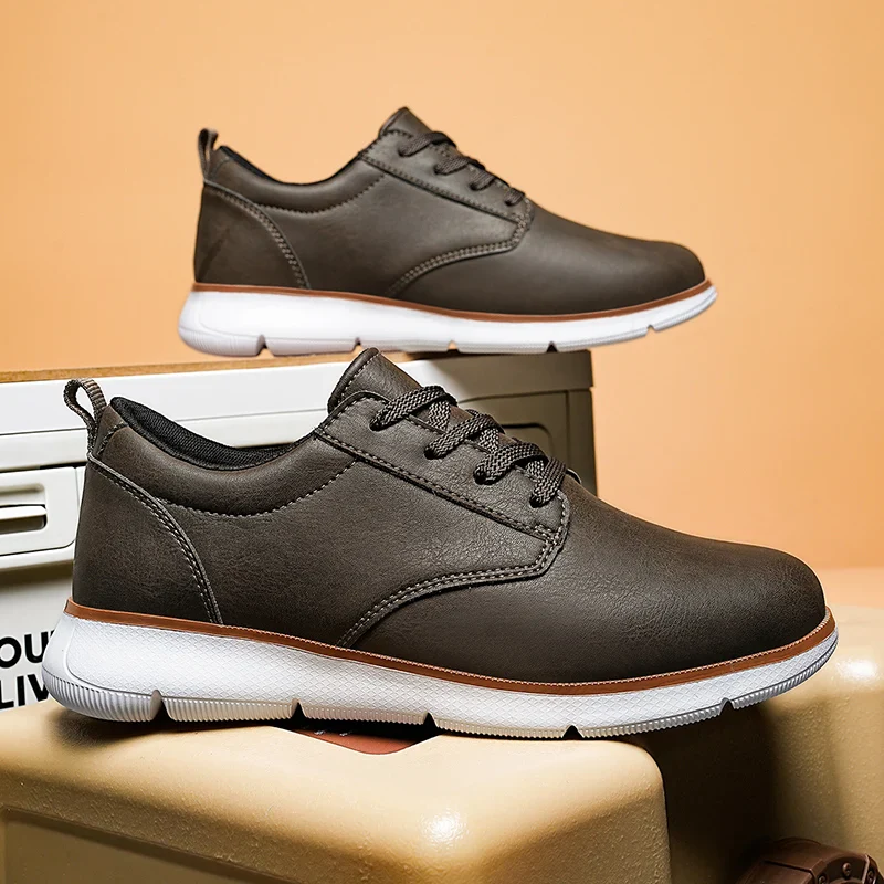 Beaufort Ridge Leather Sneakers - Image 4