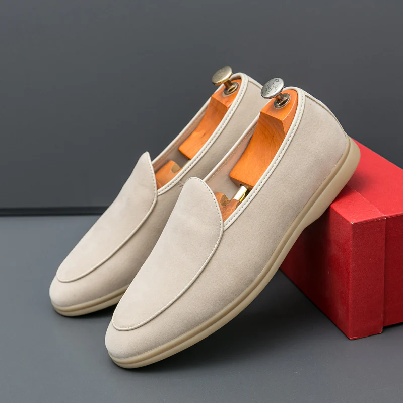 Belmont Loafers - 1987 Suede Collection - Image 3