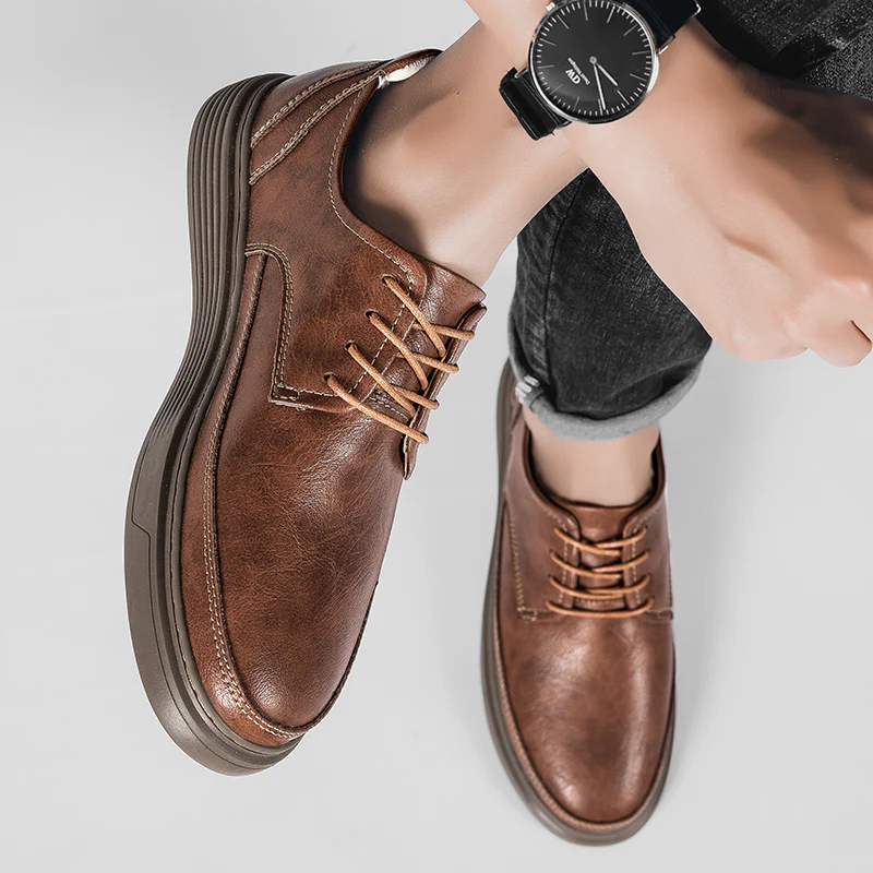 Braymont Classic Leather Shoes - Image 4