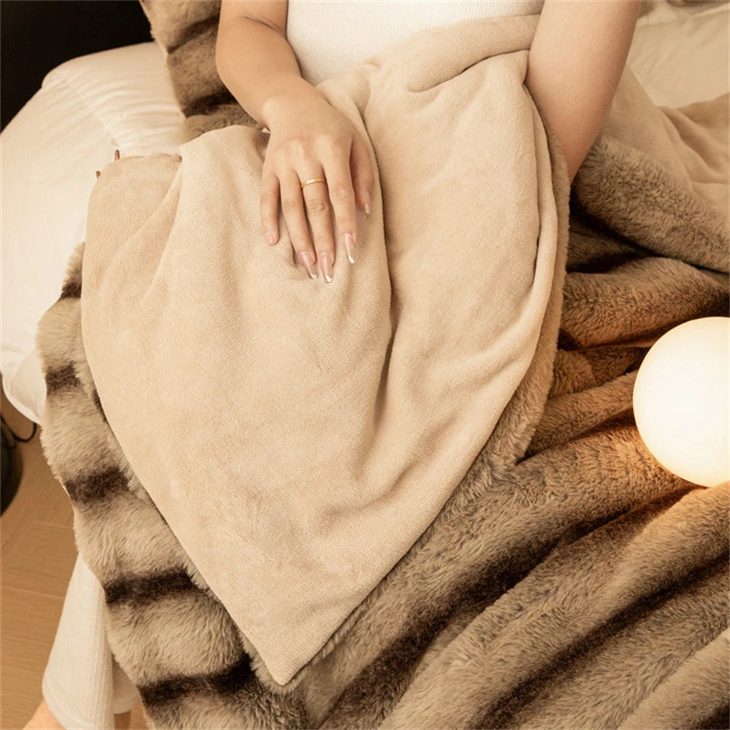 Calista Fur Blanket - Image 4