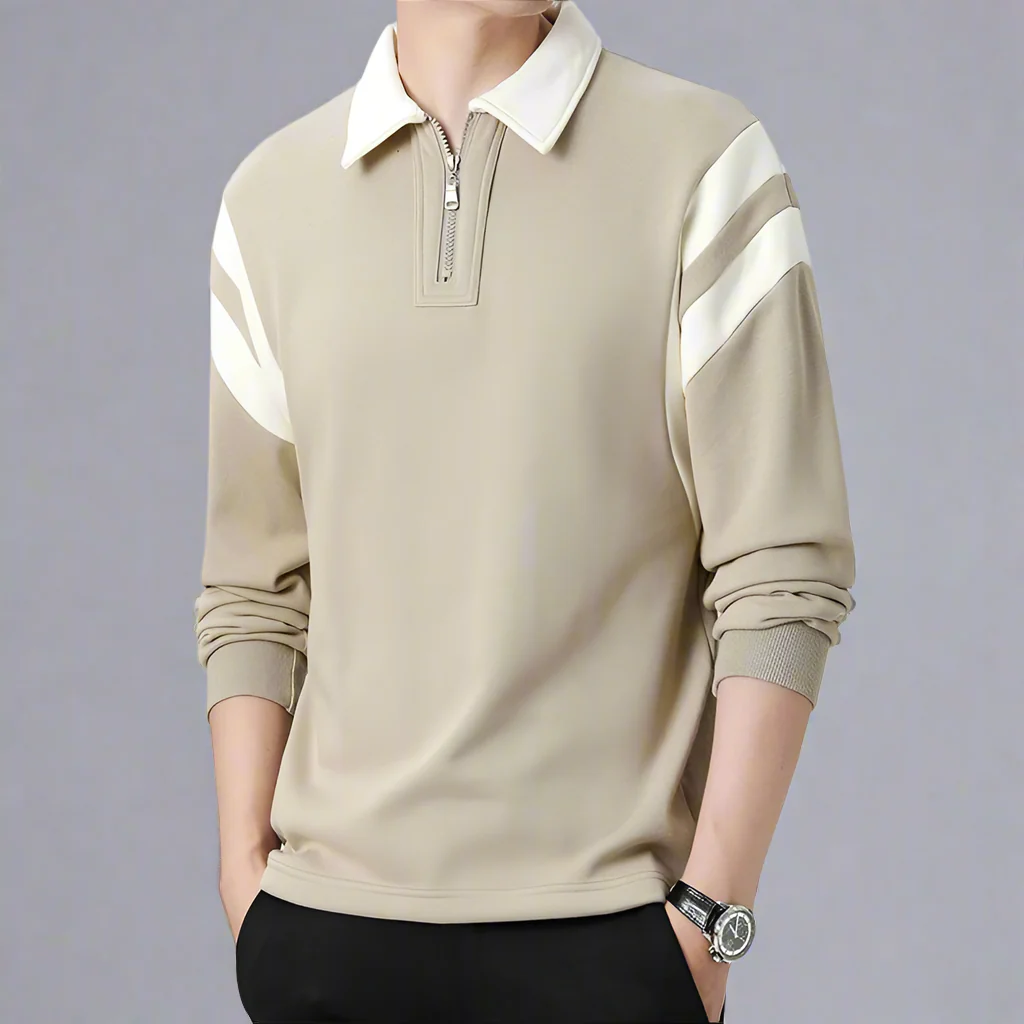 Cambridge Long-Sleeve Polo - Image 3