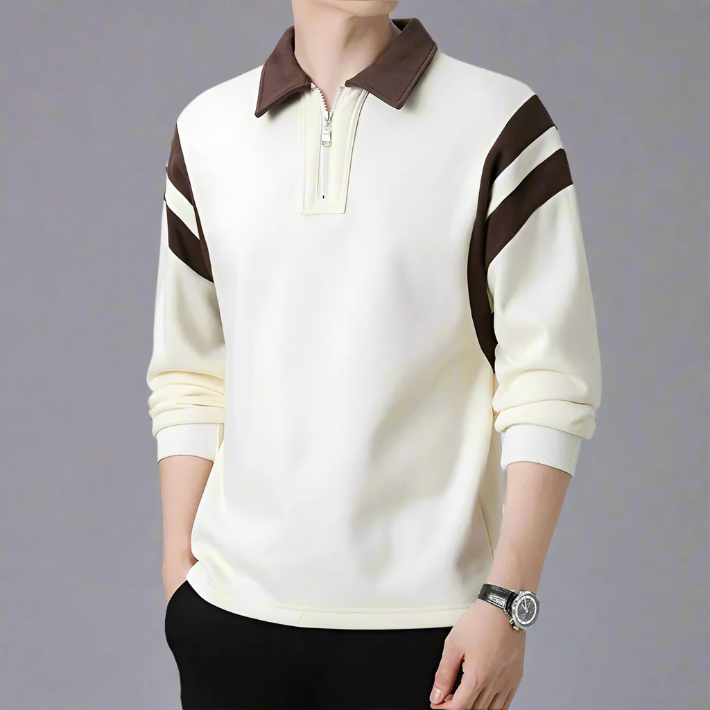 Cambridge Long-Sleeve Polo - Image 4