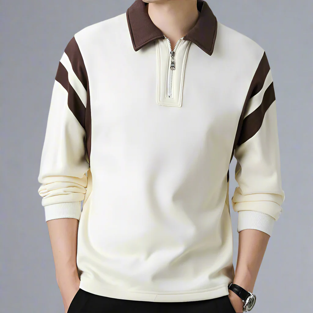 Cambridge Long-Sleeve Polo - Image 5
