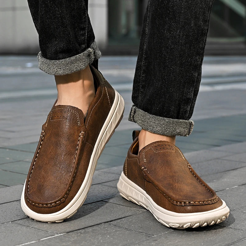 Cortell Leather Loafers - Image 4