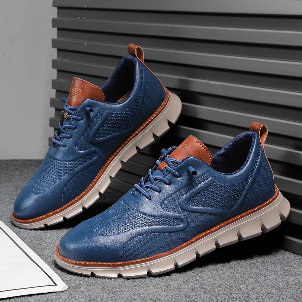 Crest Leather Sneakers - Image 7