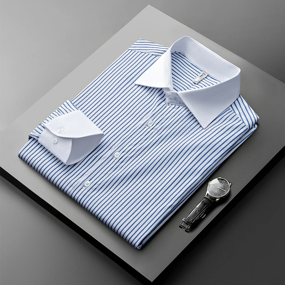 Elliot Pinstripe Dress Shirt - Image 3