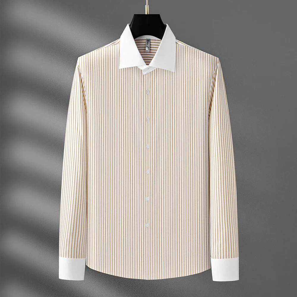 Elliot Pinstripe Dress Shirt - Image 4