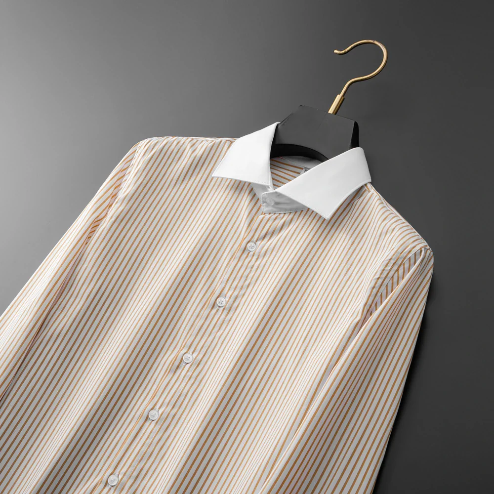 Elliot Pinstripe Dress Shirt - Image 6