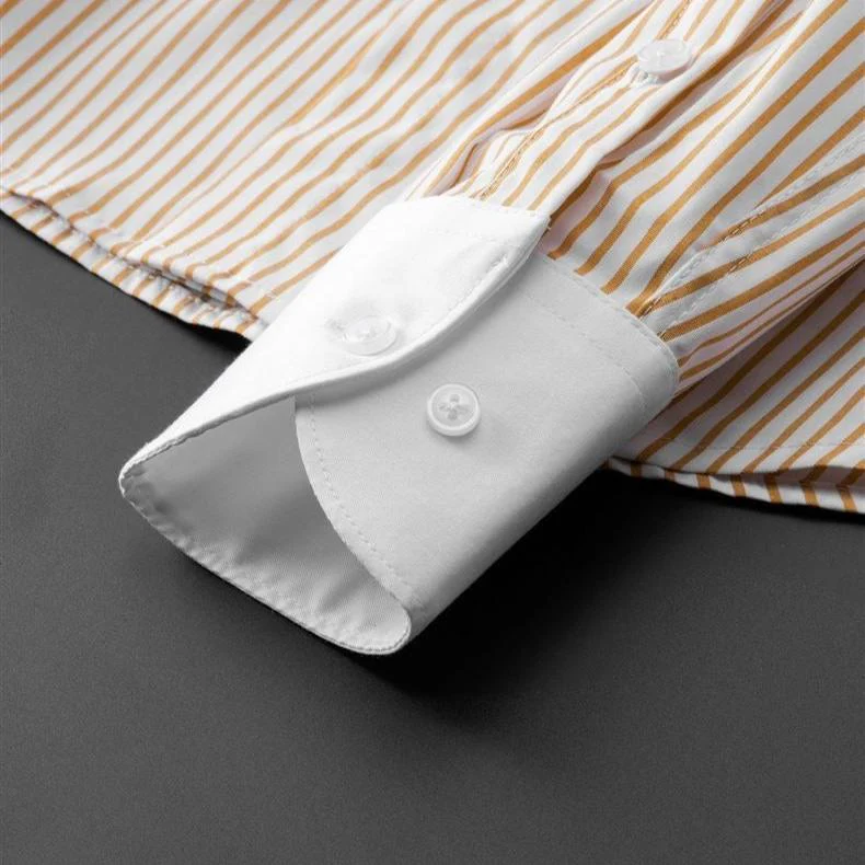 Elliot Pinstripe Dress Shirt - Image 7