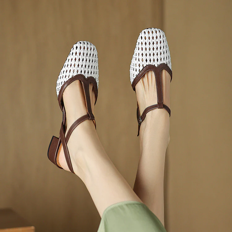Estelle Braided Heels - Image 3