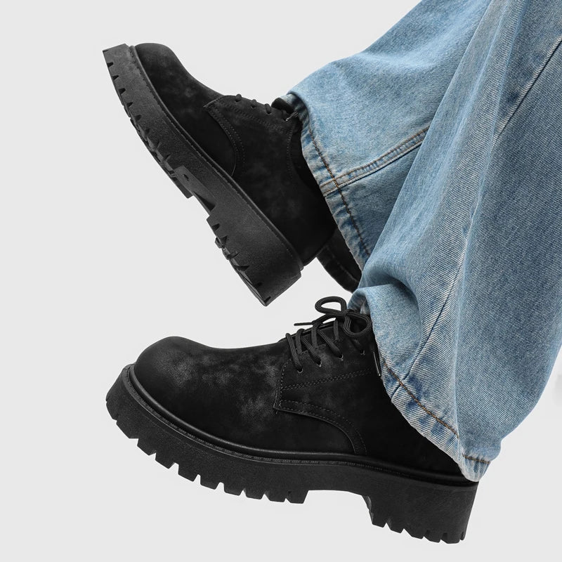 Foundry Suede Derby Shoes - Image 7
