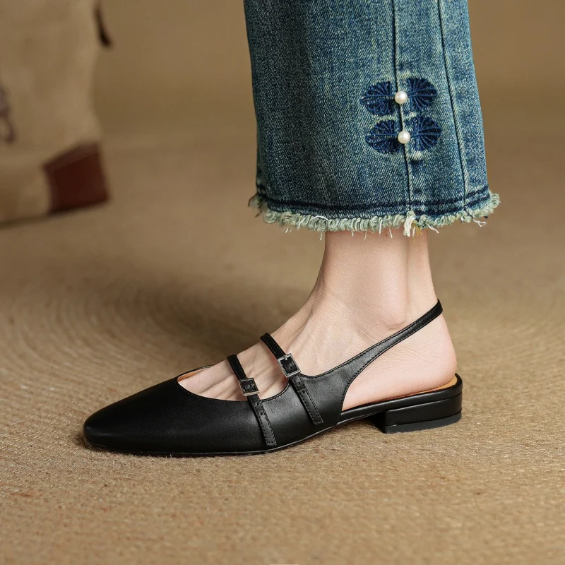 Hilton Leather Flats - Image 12