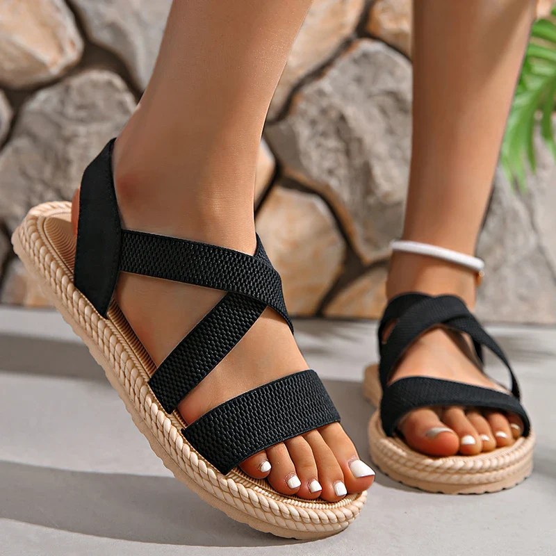 Isla Weave Sandals - Image 4