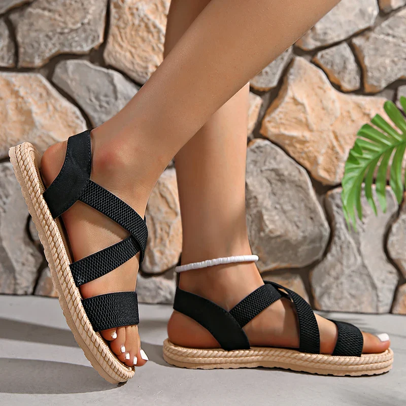 Isla Weave Sandals - Image 6