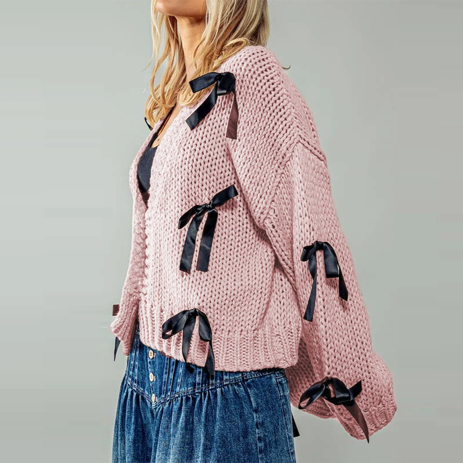 Juliet Bow Cardigan - Image 5