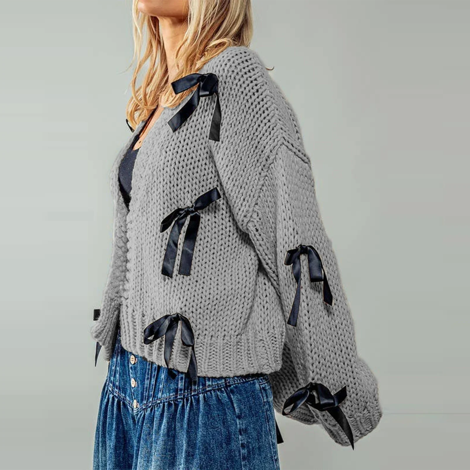 Juliet Bow Cardigan - Image 6