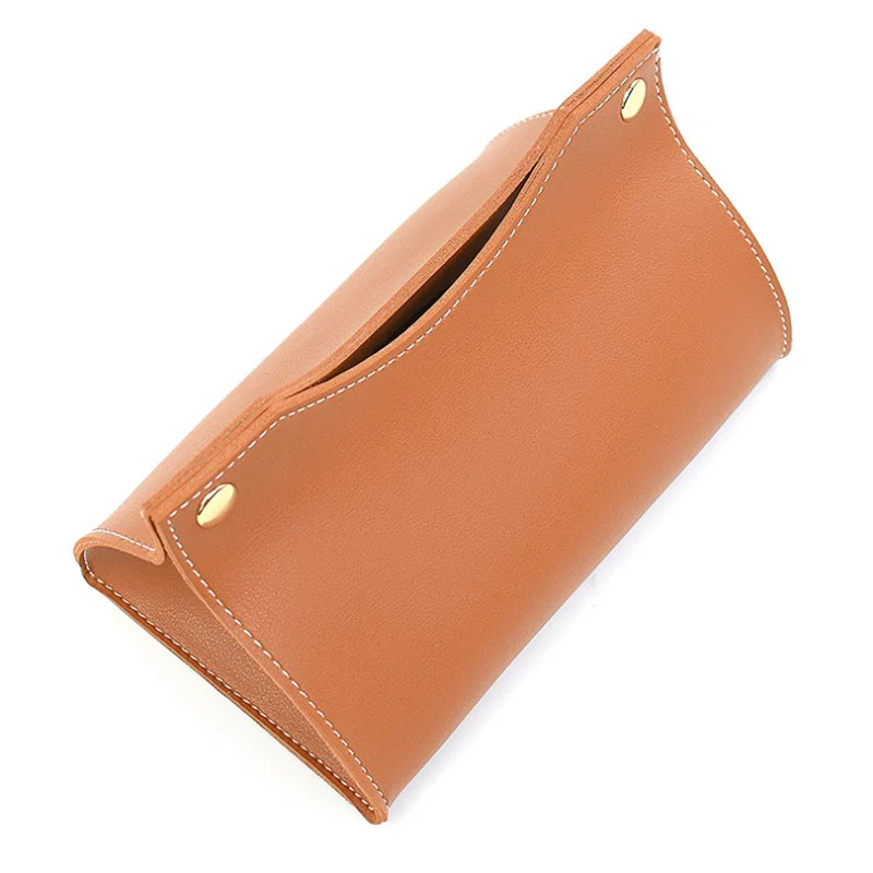 Luxe Leather Tissue Box Cover - Image 7
