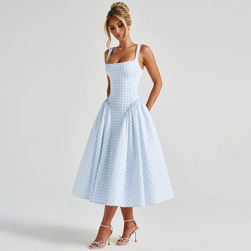 Magnolia Plaid Dress - Image 7