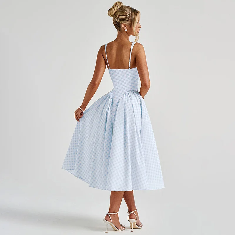 Magnolia Plaid Dress - Image 9