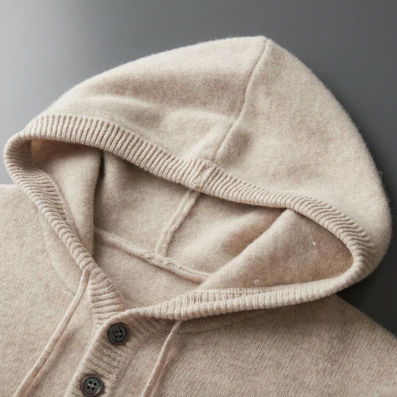 Origin Merino Wool Hoodie - Image 4