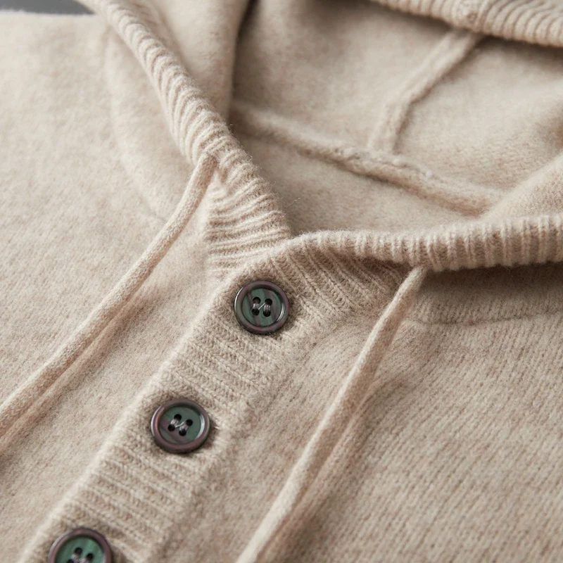 Origin Merino Wool Hoodie - Image 5