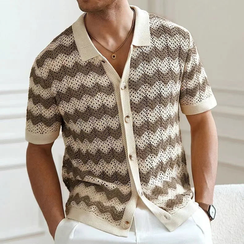 Palmero Knit Button Up - Image 4