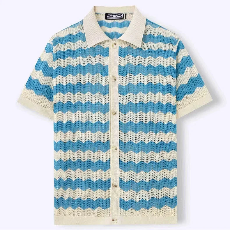 Palmero Knit Button Up - Image 6