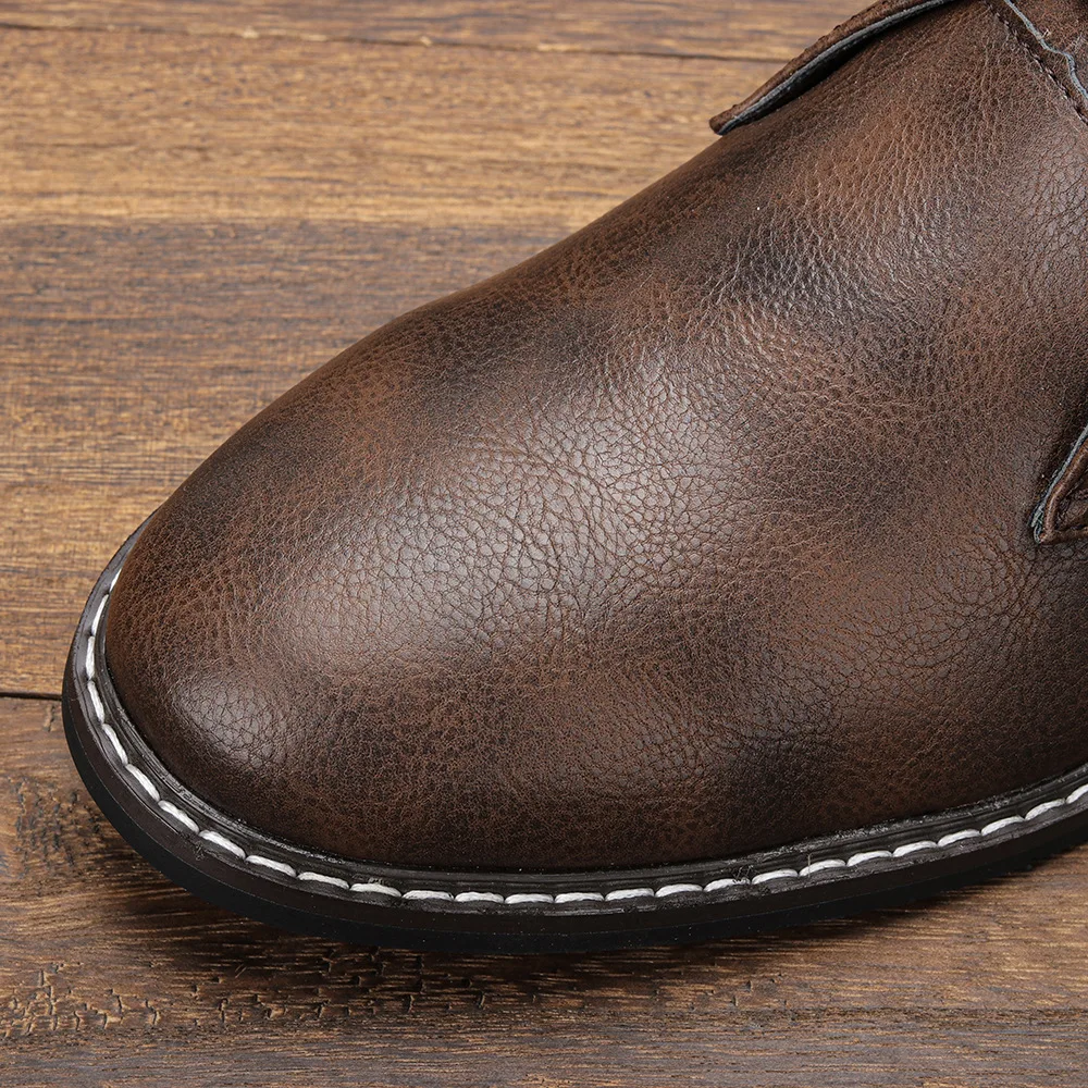 Pembroke Leather Chukka Boots - Image 15