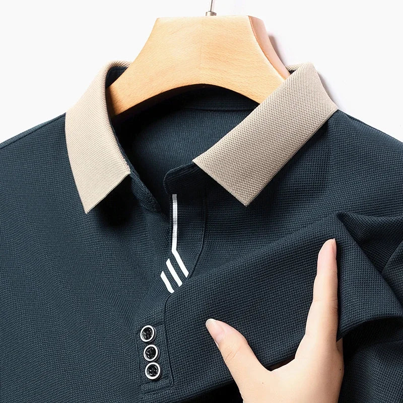 Portofino Long-Sleeve Polo Shirt - Image 6