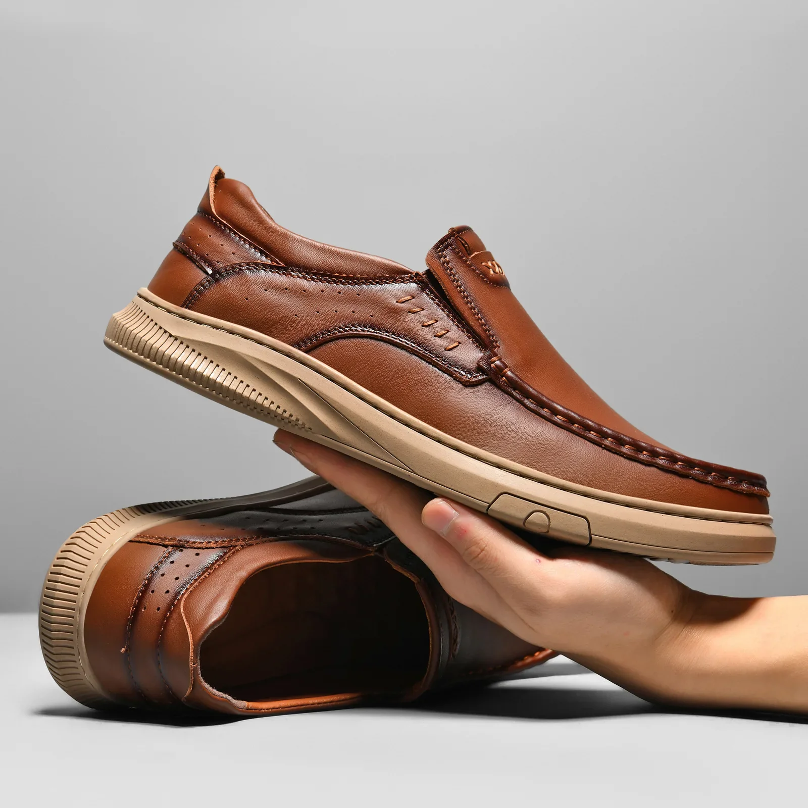 Prestige Leather Loafers - Image 3