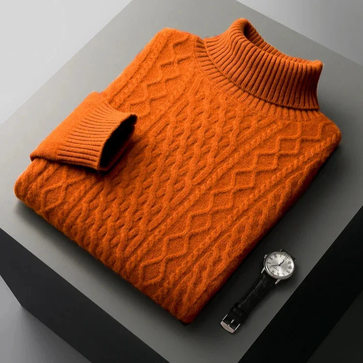 Radcliffe Merino Wool Turtleneck - Image 10