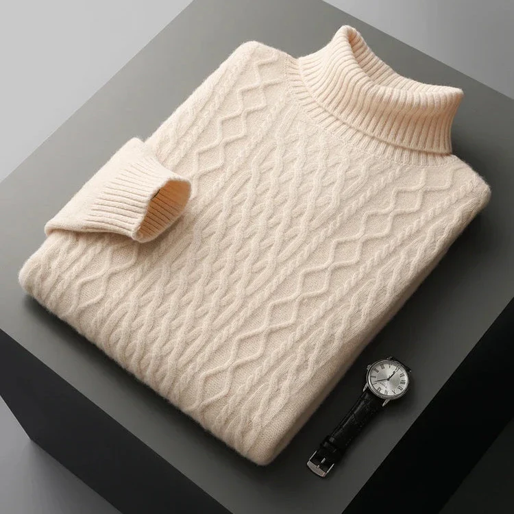 Radcliffe Merino Wool Turtleneck - Image 11