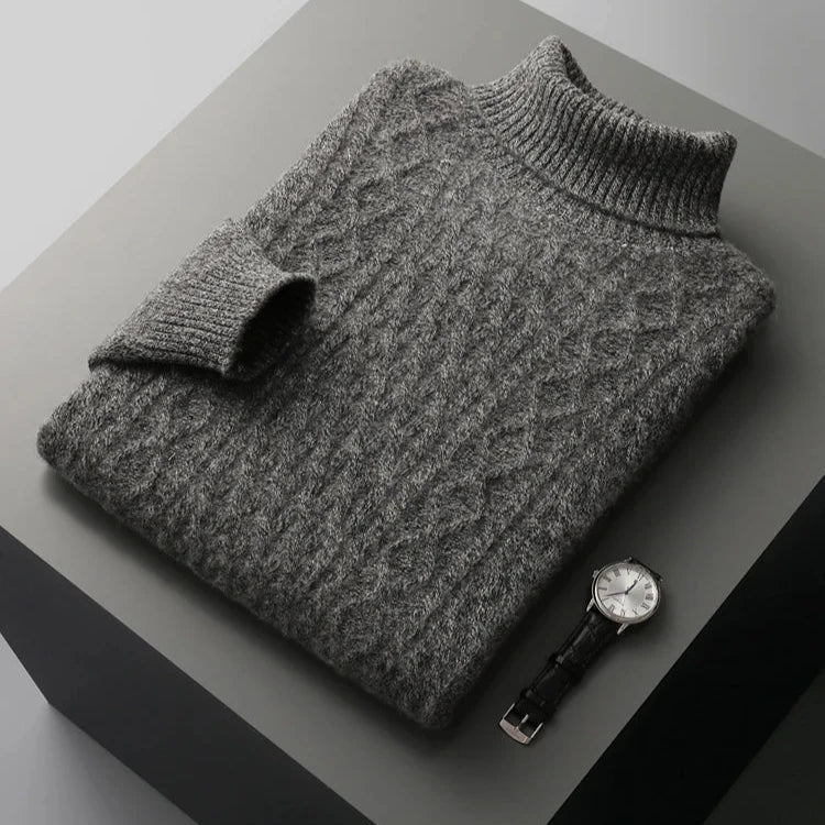 Radcliffe Merino Wool Turtleneck - Image 12