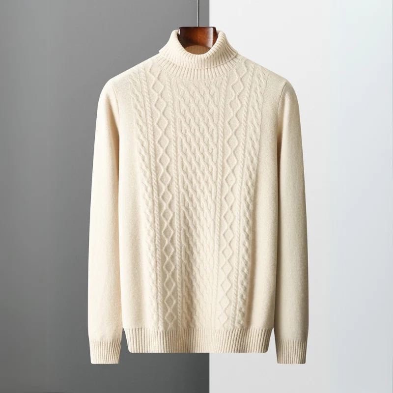 Radcliffe Merino Wool Turtleneck - Image 8
