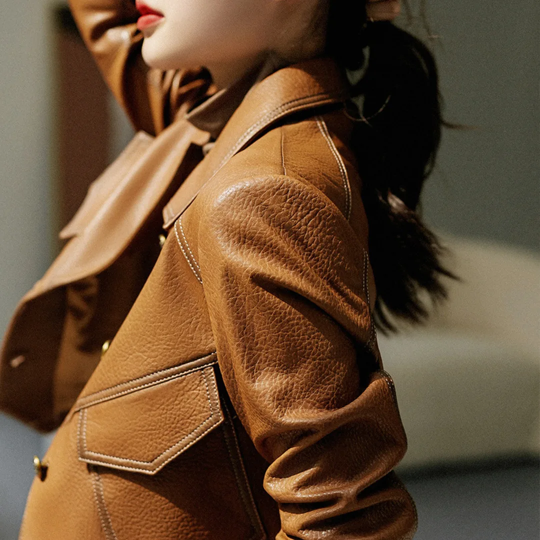 Rebelia Leather Jacket - Image 3