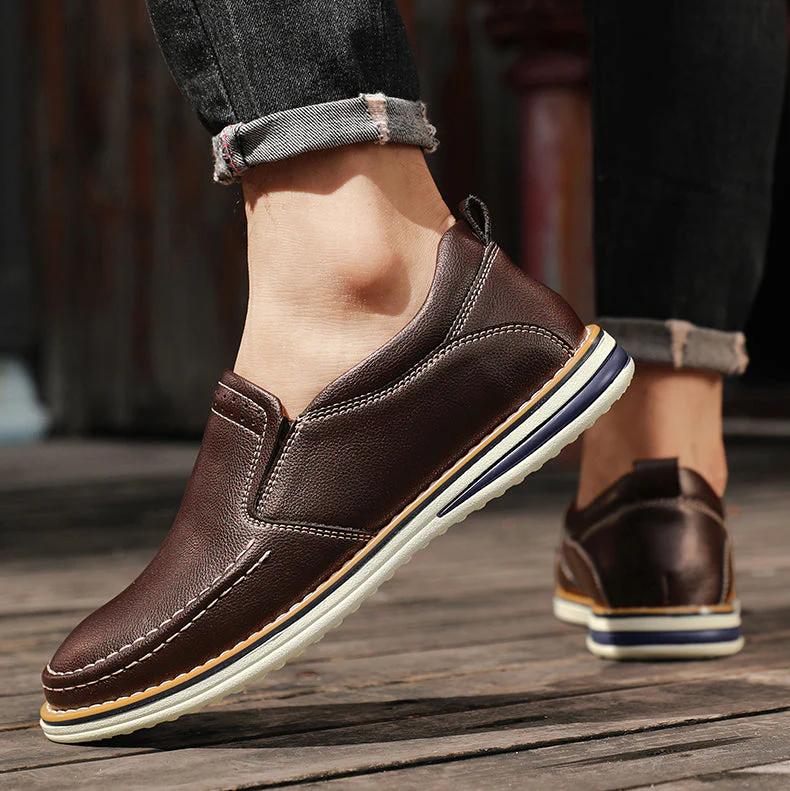 Savino Leather Loafers - Image 6