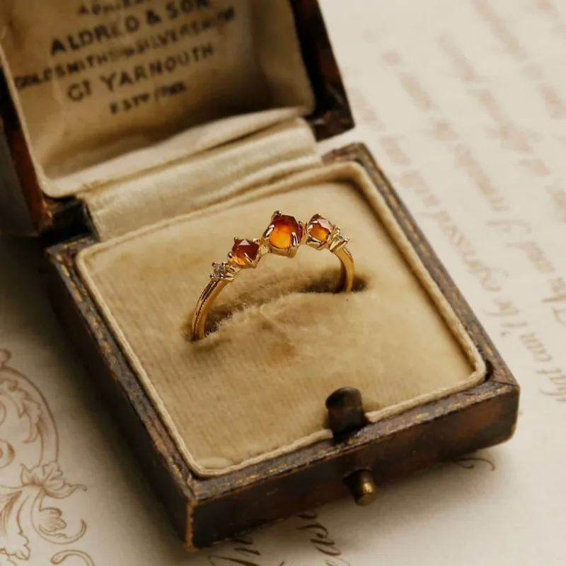 Solara Amber Ring - Image 2