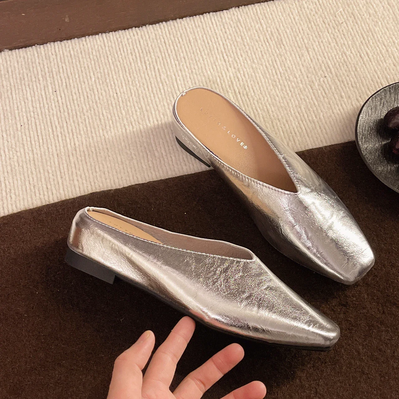 Vale Leather Flats - Image 10