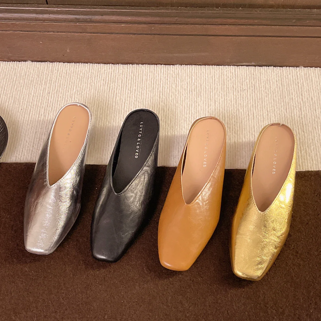 Vale Leather Flats - Image 12