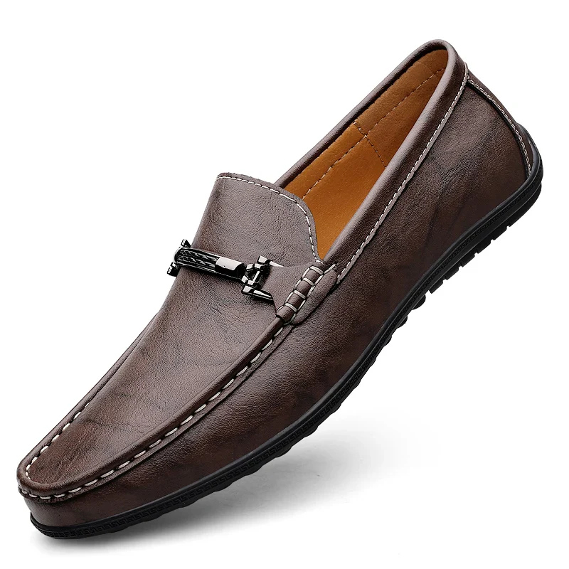 Valente Genuine Leather Loafers - Image 9