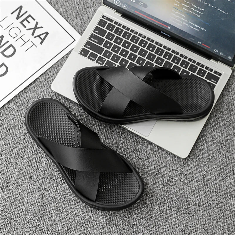Viento Leather Sandals - Image 5